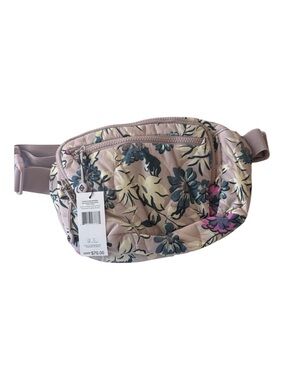 Vera Bradley Featherweight Belt Bag Fresh Cut Floral Lavender